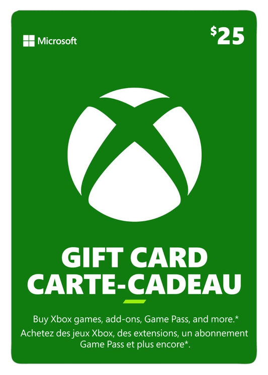 $25 Xbox Gift Card - [Digital Code]