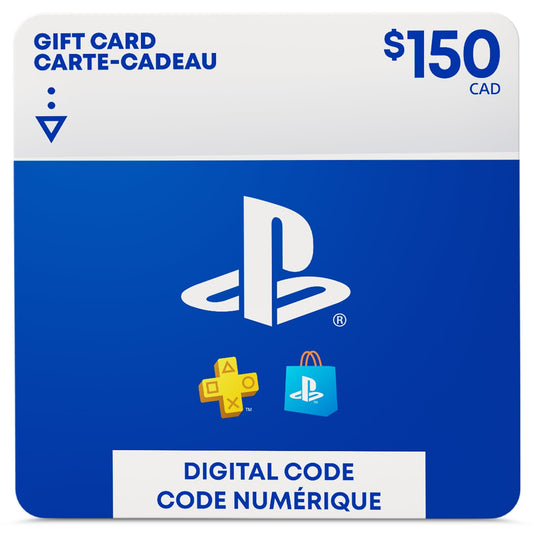 $150 Playstation Store Gift Card - CANADA [Digital Code]