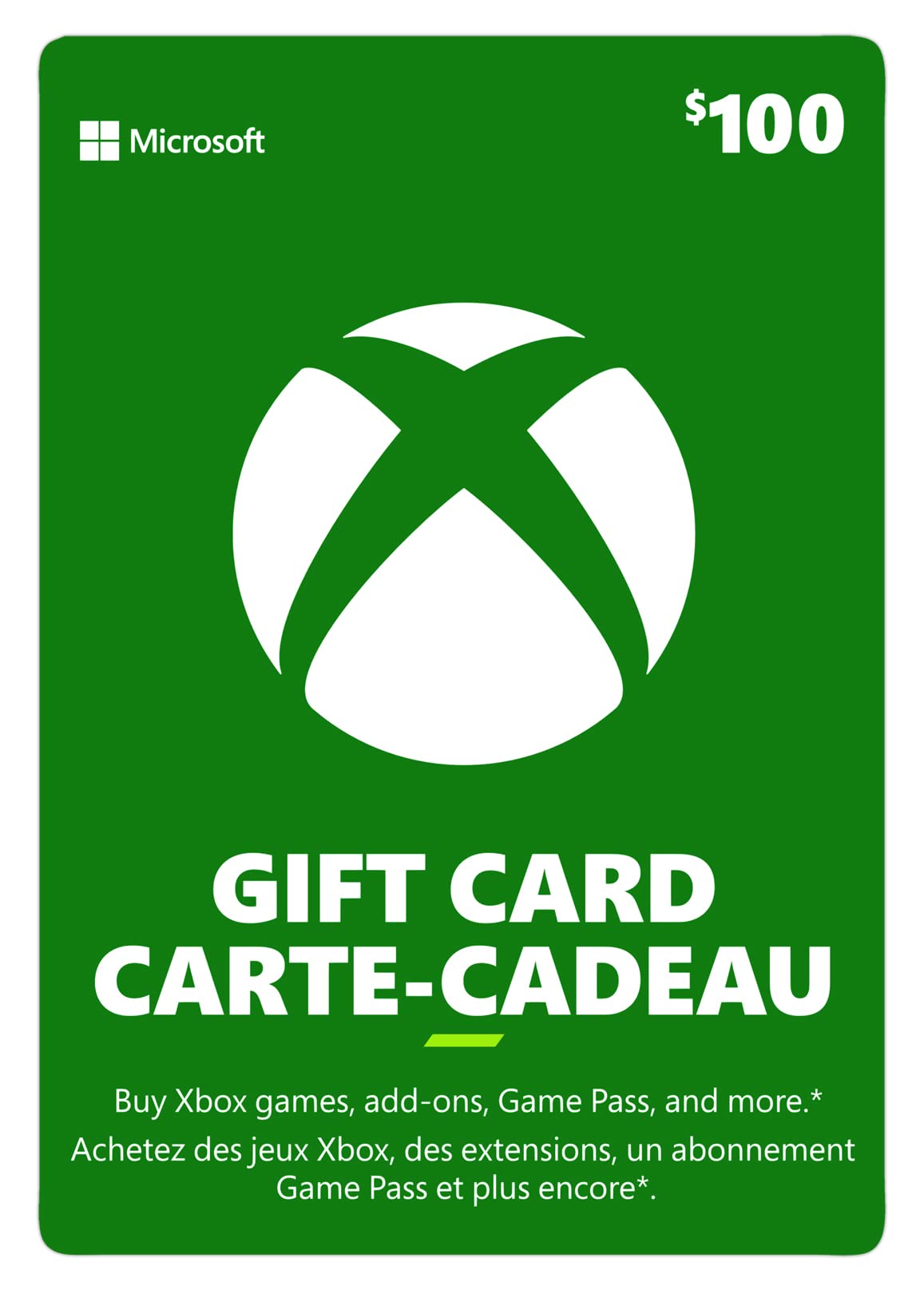 $100 Xbox Gift Card - [Digital Code]