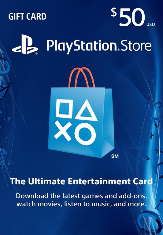 $50 PSN Prepaid Game Card