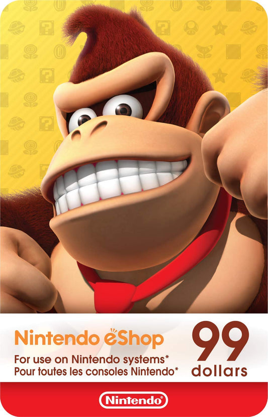 $99 Nintendo eShop Gift Card [Digital Code]