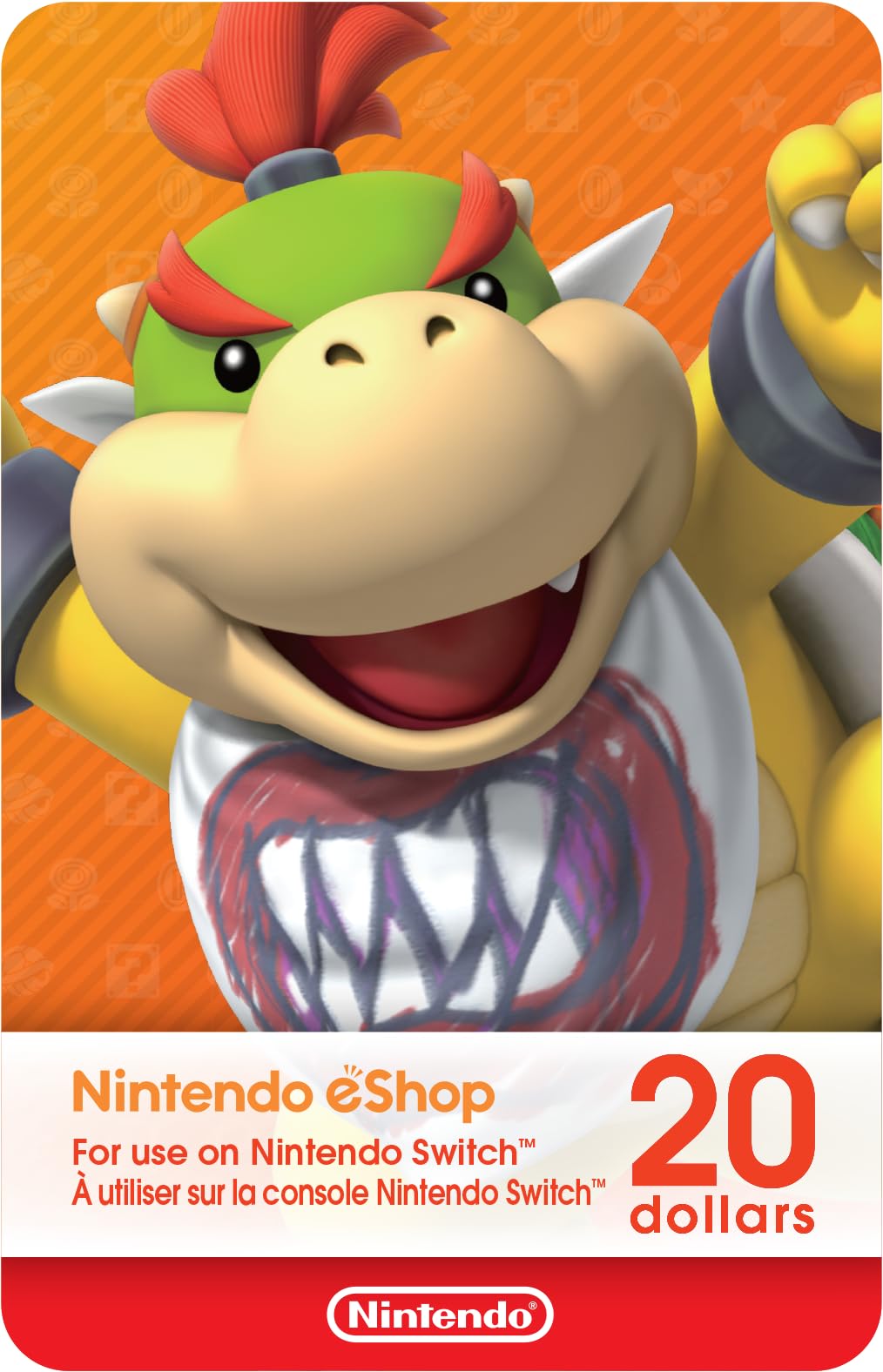 $20 Nintendo eShop Gift Card [Digital Code]