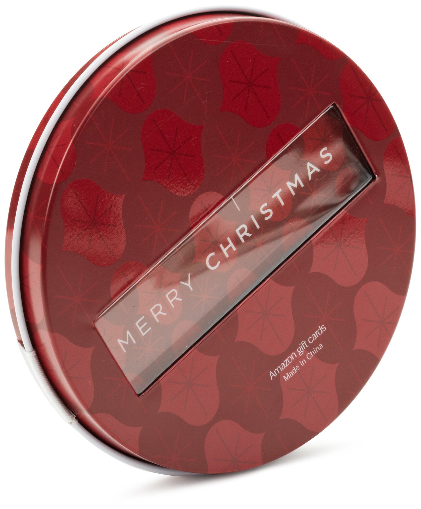 Amazon.ca $500 Gift Card in a Red Ornament Tin (Merry Christmas Card Design)